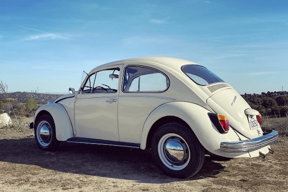 photo of a volkswagen beetle